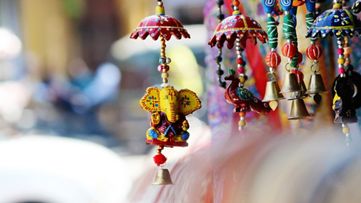  Beautiful Rajasthani handicrafts for sale at a shop