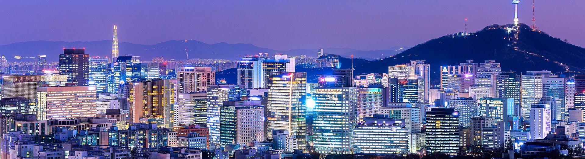  Seoul Skyline Panorama
