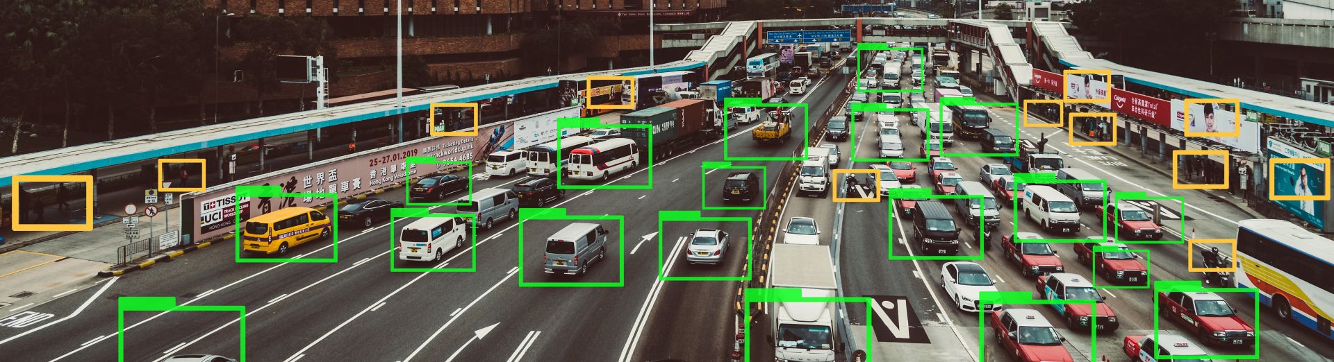 高速道路の自動車を追跡する機械学習テクノロジー
