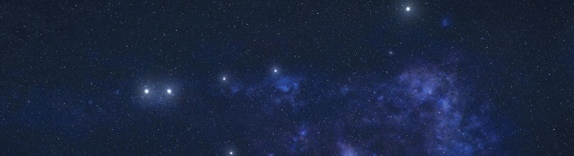 Capricornus constellation in outer space