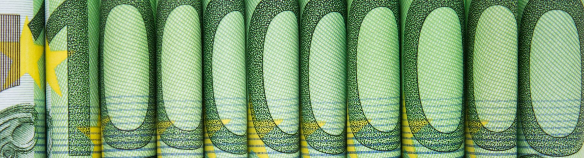 Imagem de dinheiro representando a tecnologia digital da SAP