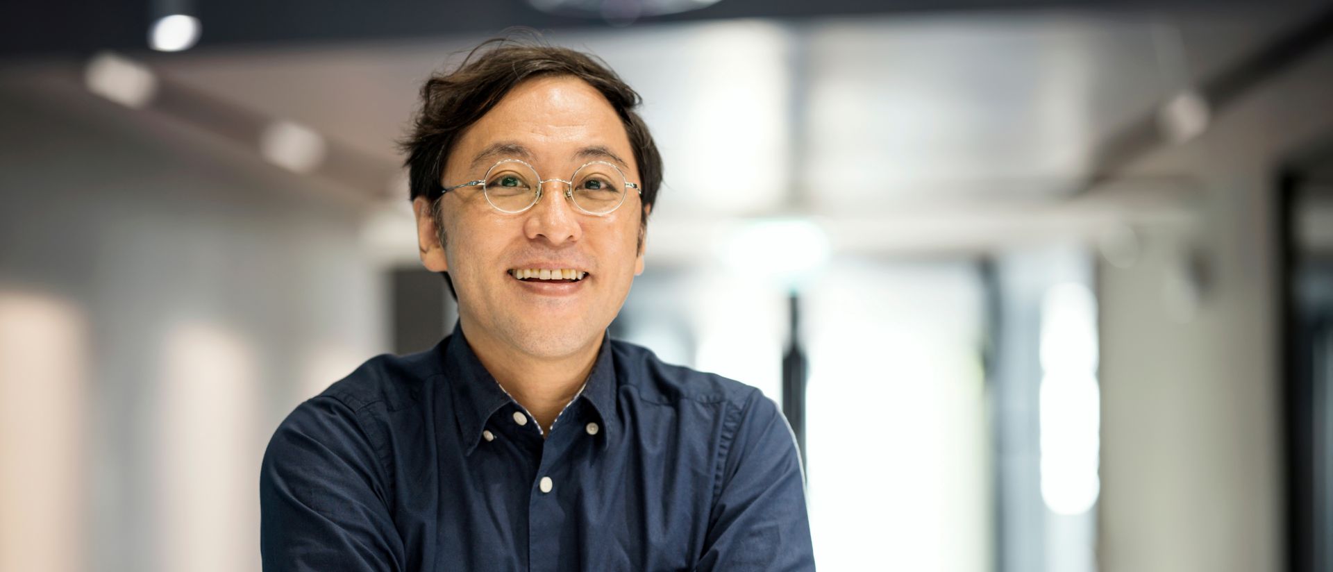 Portrait of a beautifull smiling man