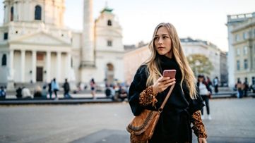 Man walking in the city
