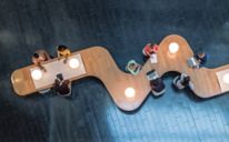 Vue plongeante de réunions d'affaires 