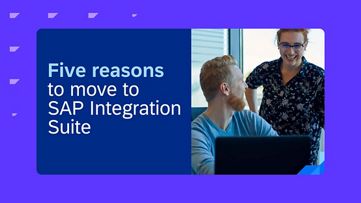 採用 SAP Integration Suite 資訊圖表涵蓋範圍的 5 大理由