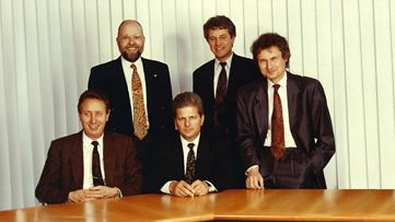 SAP executive board in 1991